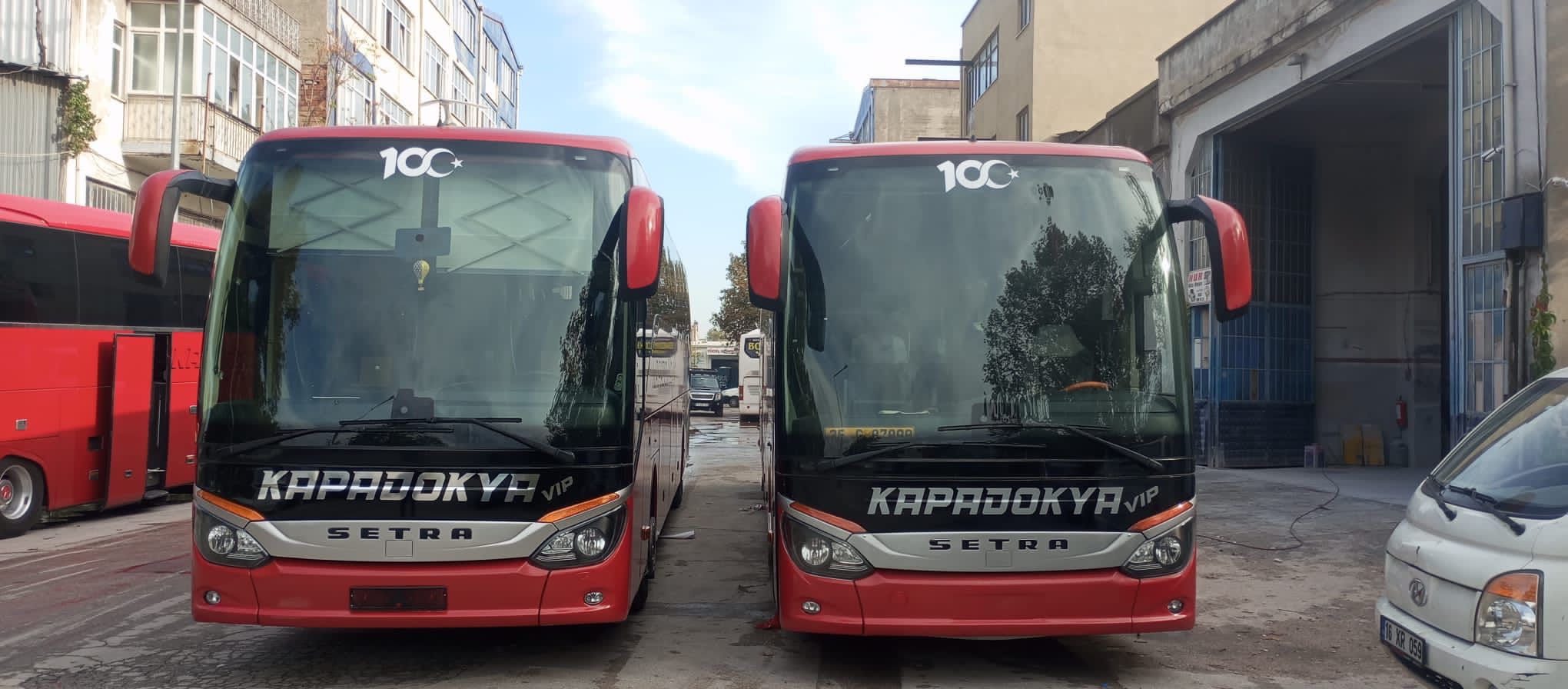 Kapadokya VIP coach front view